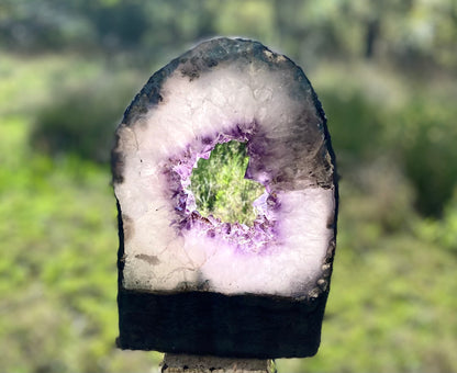 Amethyst Portal Self Standing | AAA Grade | Spiritual Gateway Crystal | 4.880kg