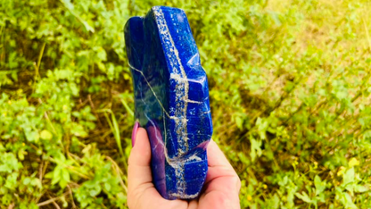 Insane Grade Lapis Lazuli Freeform with Pyrite Inclusions | 1173g | Inner Truth, Protection & Third Eye Activation