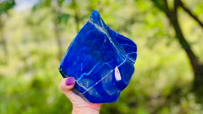 Insane Grade Lapis Lazuli Freeform with Pyrite Inclusions | 1173g | Inner Truth, Protection & Third Eye Activation