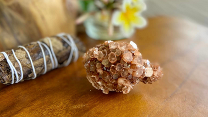 Aragonite Sputnik Cluster
