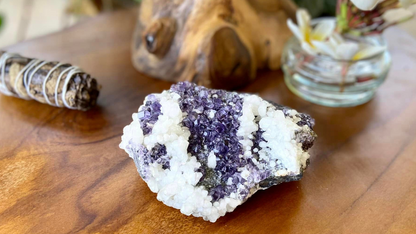 Transparent Blue Tanzanite Fluorite and Calcite from China