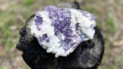 Transparent Blue Tanzanite Fluorite and Calcite from China