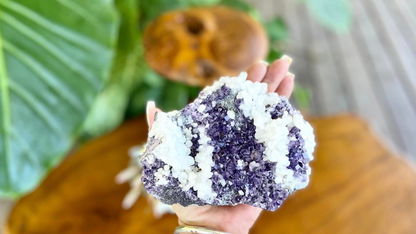 Transparent Blue Tanzanite Fluorite and Calcite from China