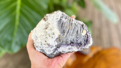 Transparent Blue Tanzanite Fluorite and Calcite from China