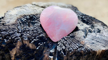 Rose Quartz Heart