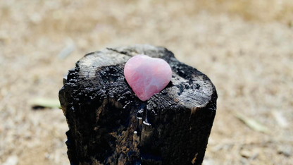 Rose Quartz Heart