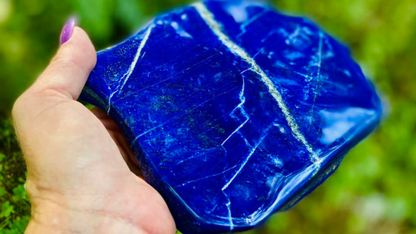 Insane Grade Lapis Lazuli Freeform with Pyrite Inclusions | 1173g | Inner Truth, Protection & Third Eye Activation