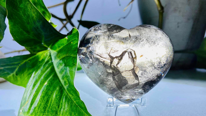 Smoky Quartz Heart