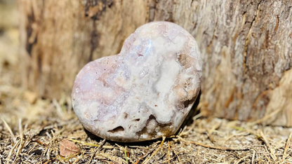Pink Amethyst Heart