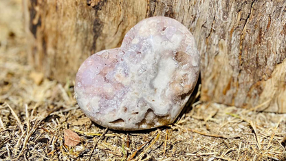 Pink Amethyst Heart