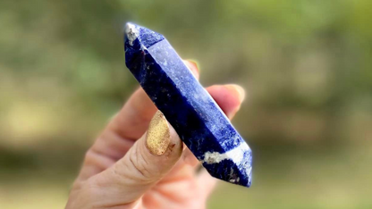 Sodalite Double Terminated Wand