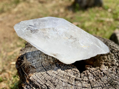 Elite Polished Pleiadian Starbrary Quartz Crystal | Touch of Tangerine | Ancient Wisdom | Record Keepers |Phantasmagoric Rainbows | 1.4 kg