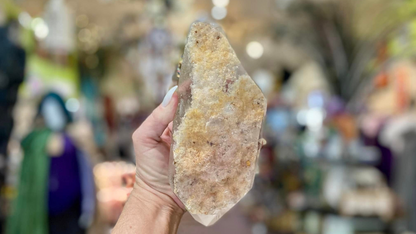 Lodolite Inclusion Quartz Double Terminated