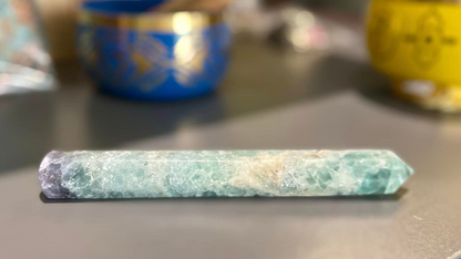 Fluorite Crystal Wand