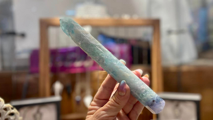 Fluorite Crystal Wand