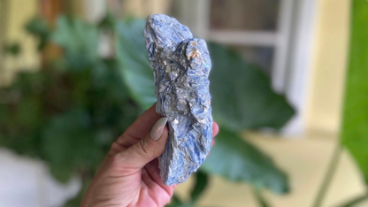 Blue Kyanite Blade Cluster with Quartz and Mica