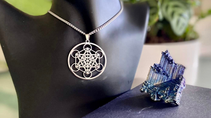 Metatron Stainless Steel Sacred Geometry Amulet Pendant
