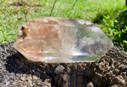 Lodolite Lemurian Inclusion Quartz Double Terminated