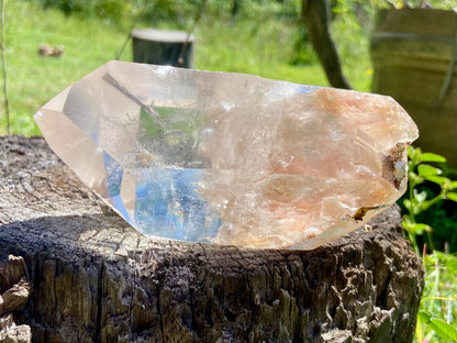Lodolite Lemurian Inclusion Quartz Double Terminated