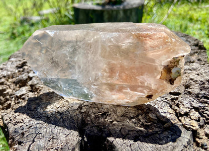 Lodolite Lemurian Inclusion Quartz Double Terminated