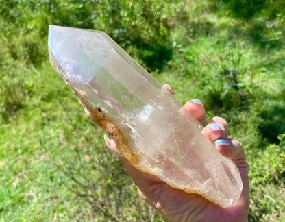 Lodolite Inclusion Quartz Double Terminated