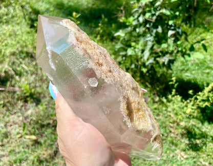 Lodolite Inclusion Quartz Double Terminated