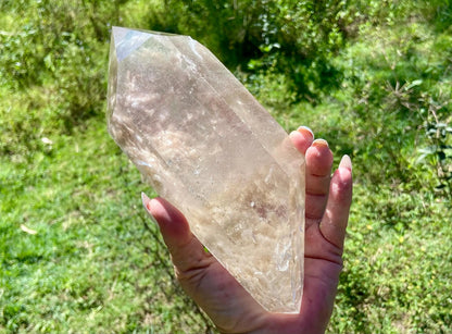 Lodolite Inclusion Quartz Double Terminated