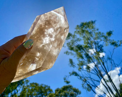Lodolite Inclusion Quartz Double Terminated