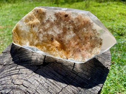 Lodolite Inclusion Quartz Double Terminated