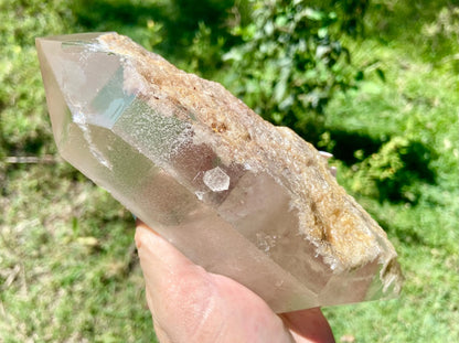 Lodolite Inclusion Quartz Double Terminated