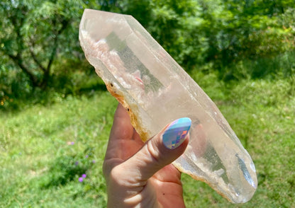 Lodolite Inclusion Quartz Double Terminated