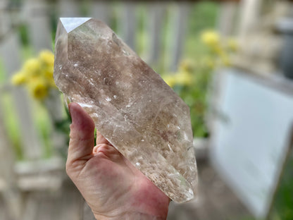 Lodolite Inclusion Quartz Double Terminated