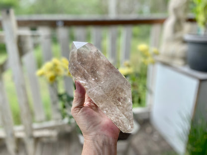 Lodolite Inclusion Quartz Double Terminated