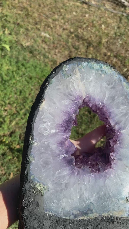 Amethyst Portal Self Standing | AAA Grade | Spiritual Gateway Crystal | 4.880kg