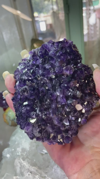 Amethyst Pineapple Cluster X Grade