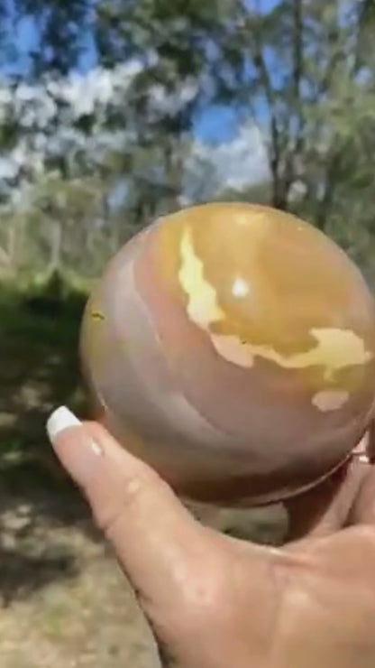 Australian Mookaite Jasper Sphere