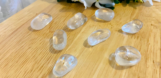 Clear Quartz Tumble Stones